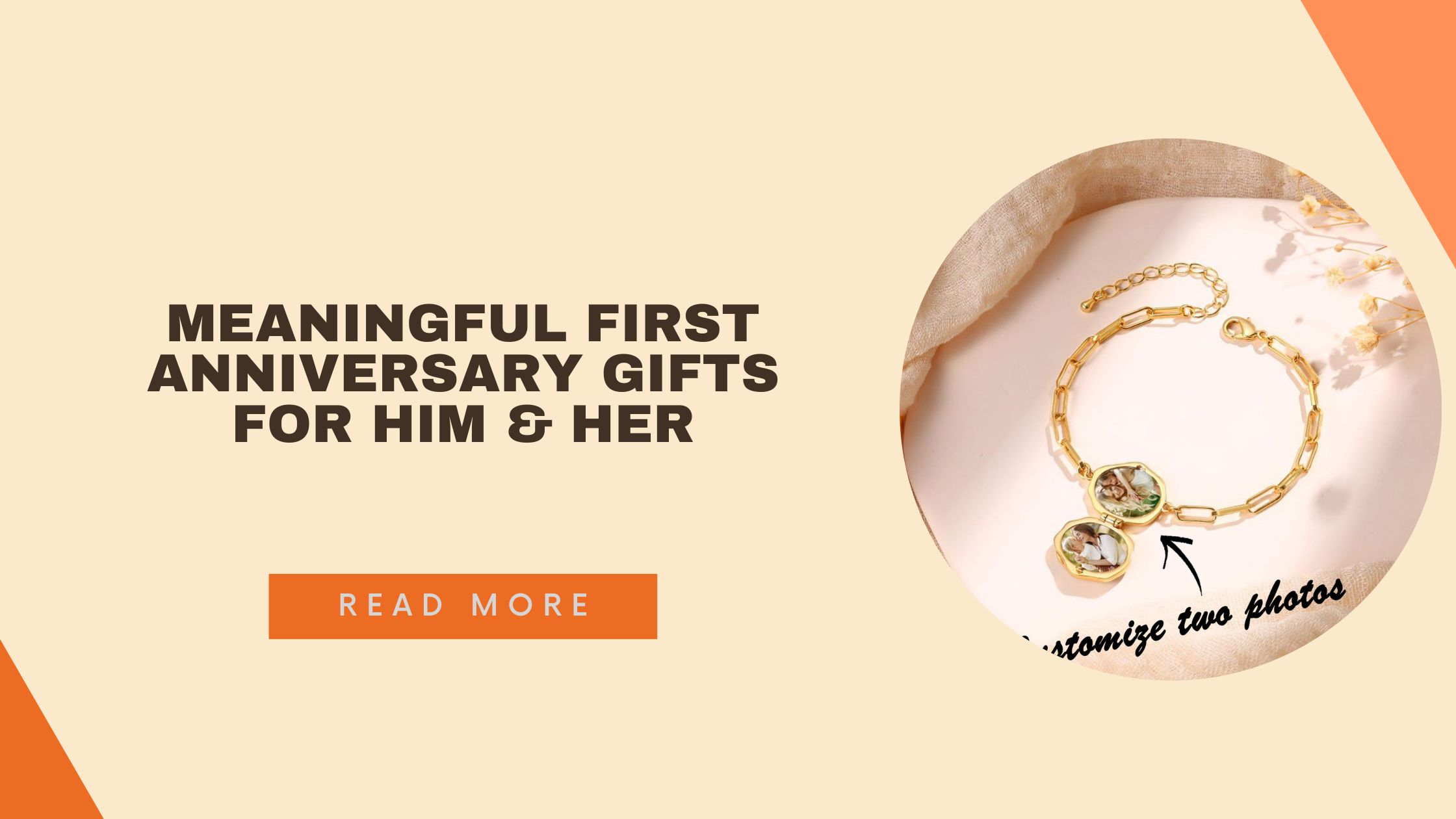 Meaningful First Anniversary Gifts for Him & Her